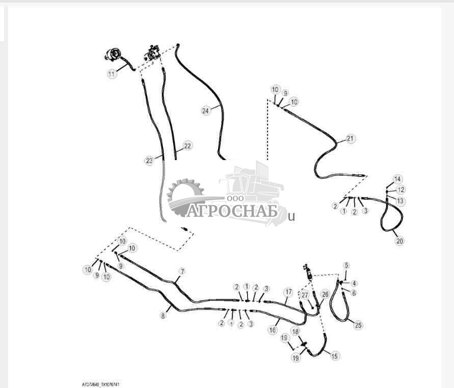 Линии вращения и слива (однофункциональные) (прямой привод) 
